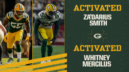 Packers activate pass rushers Smith, Mercilus ahead of 49ers game Wisconsin  News - Bally Sports