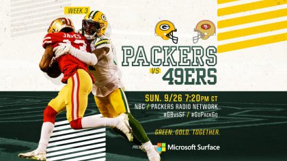 Packers vs. 49ers, Week 3 2021: Live game updates & discussion - Acme  Packing Company