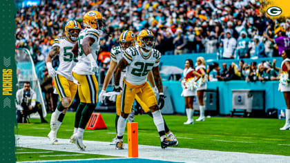 Green Bay Packers linebacker Eric Wilson (45) walks off the field