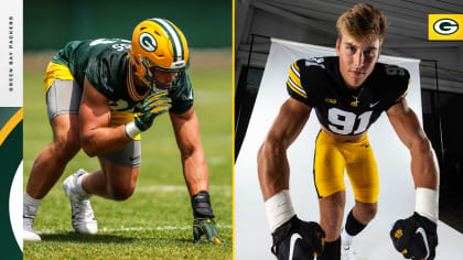 Former Iowa defensive lineman Lukas Van Ness has come long way in short  time - Hawk Fanatic