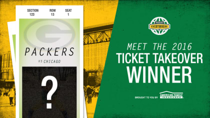 Packers 'Ticket Takeover Contest' winner chosen