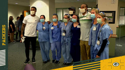 Packers Road Trip' visits Bellin Hospital