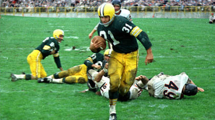 Green Bay Packers Jimmy Taylor, 1966 Nfl Championship Sports Illustrated  Cover Canvas Print