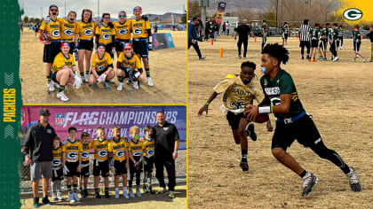 Photos: Packers clock in at the NFL Flag football game