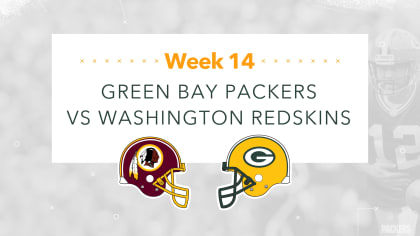 Redskins vs Packers Fantasy Football Worksheet, Week 14