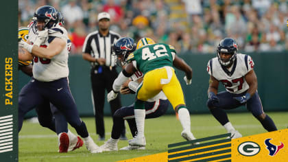 Texans' Tremon Smith talks about interception vs. Packers