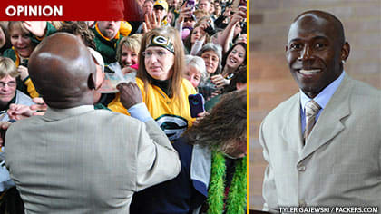 Donald Driver made his day the fans' day