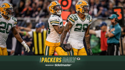 Packers' Rasul Douglas, number 29, is cornerback from West Virginia