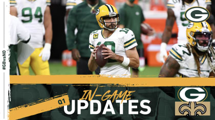 Green Bay Packers 37-30 New Orleans Saints: Aaron Rodgers throws three TDs  as Packers stay perfect, NFL News