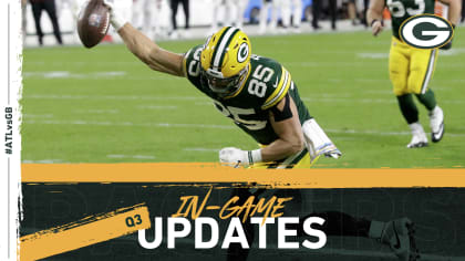 Rodgers, Tonyan lead Packers to 30-16 victory over Falcons Green Bay Packers  Atlanta Falcons Three Matt Ryan Aaron Rodgers