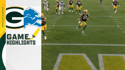 Game Highlights: Packers vs. Lions