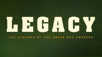 Green Bay Packers NFL 100th Legacy Art Football