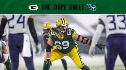 Dope Sheet: Packers go on the road to play the Bills