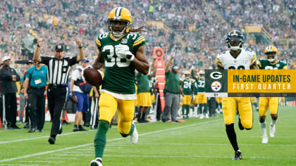 Steelers vs. Packers score: 21-10 Green Bay at the half 