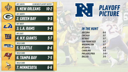 green bay standings