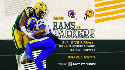 Rams at Packers Game Center  Green Bay Packers –