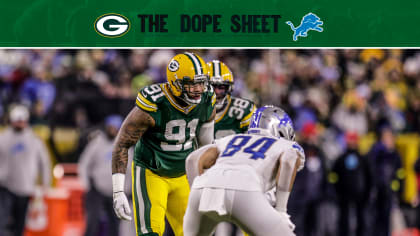 Dope Sheet: Packers close the preseason against the Seahawks