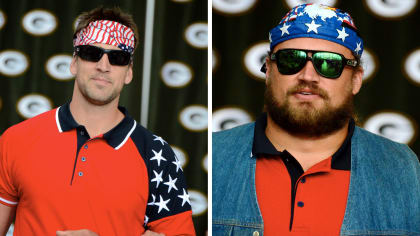 Side-by-side: Packers quarterbacks as Happy Gilmore characters