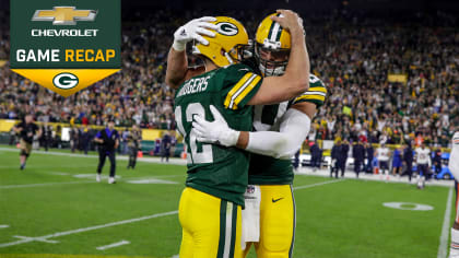 Aaron Rodgers carted off field in season opener  then returns to win  thriller, Green Bay Packers