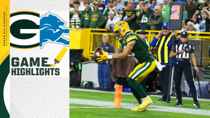 Game Highlights: Packers vs. Lions