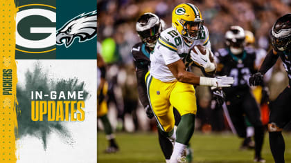 Packers lose to league-leading Eagles 40-33, drop to 4-8