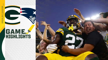 Packers vs. Patriots Game Center  Green Bay Packers –