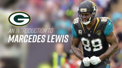 Green Bay Packers - Marcedes Lewis played in his 250th career