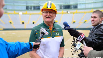 Green Bay Packers Hard Hat at the Packers Pro Shop