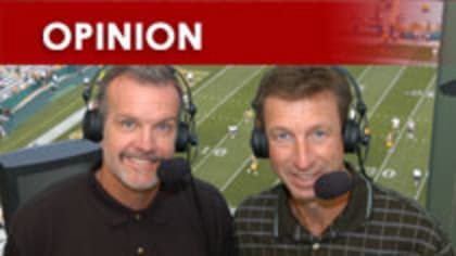 The commentators of Fox NFL are an example of more elaborated