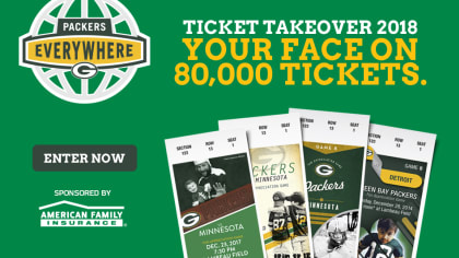 Packers Everywhere Ticket Takeover Contest' gives fans chance to have their  photo featured on ticket