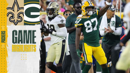 Saints at Packers Preseason Week 2 Game Center - August 19, 2022 - New  Orleans Saints