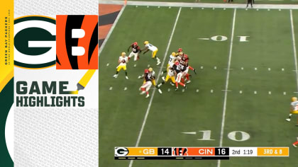 Packers vs. Bengals Game Center  Green Bay Packers –