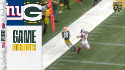 New York Giants vs. Green Bay Packers highlights