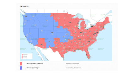 Buffalo Bills vs. Patriots: How to watch, listen, stream broadcast map