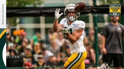 Packers players Josiah Deguara, Innis Gaines & Samori Toure