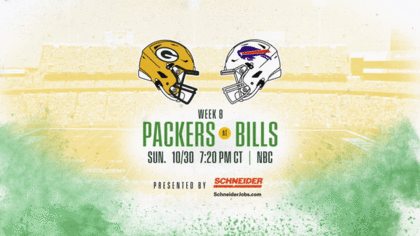 Green Bay Packers at Buffalo Bills: How to Watch, Stream, Listen