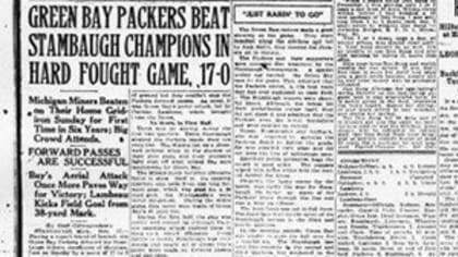 green bay packers newspapers