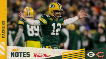 Game notes: Aaron Rodgers rises above during yet another iconic performance