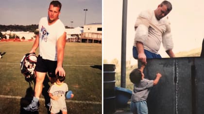 Jon Runyan eager to carry on father's NFL legacy