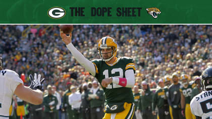 Dope Sheet: Packers host Lions at Lambeau Field