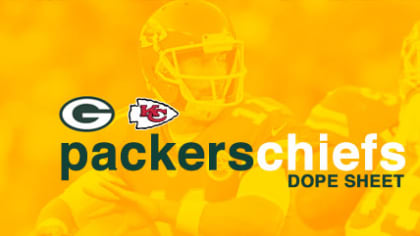 Dope Sheet: Packers take on Chiefs in preseason finale