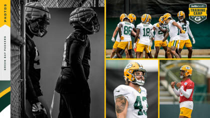 Green Bay Packers Lane Taylor participates in an NFL football practice  Tuesday May 23, 2017, in Green Bay, Wis. (AP Photo/Matt Ludtke Stock Photo  - Alamy