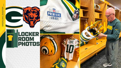 Photos: Inside Green Bay's locker room in Detroit