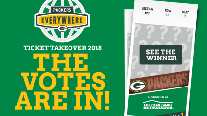 Packers 'Ticket Takeover Contest' winner chosen