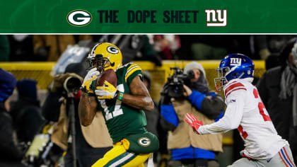 Dope Sheet: Packers take on the Patriots