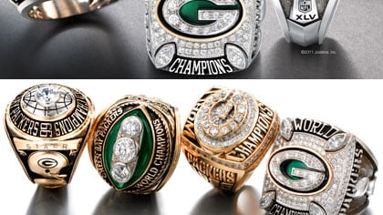 Green Bay Packers get their Super Bowl rings