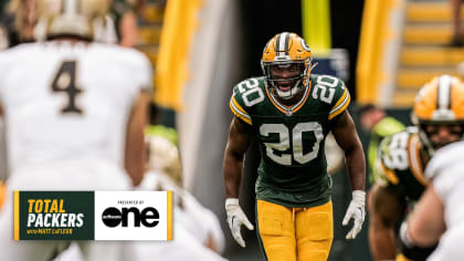 Green Bay Packers safety Rudy Ford (20) runs during an NFL