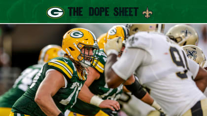 Dope Sheet: Packers head into the bye