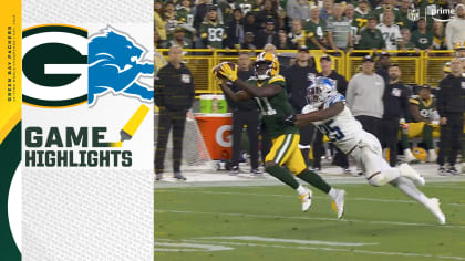 NFL: Lions - Packers: Final score and highlights of TNF Week 4 game