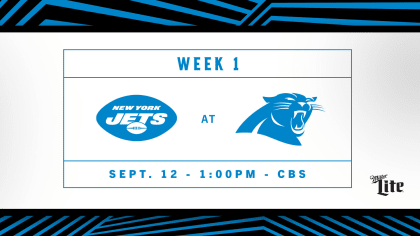 Panthers will host Jets in 2021 season opener